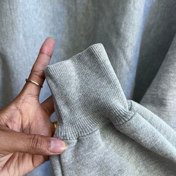 Steve & Barrys MICHIGAN University Sportswear Gray Heavy Duty Pullover Sweater L - Picture 7 of 7